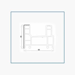 SLIDING FRAME 2 TRACK  (60*46)