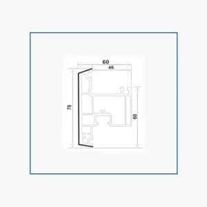 P60-WKS, SASH WINDOW OUTWARD (60*78)