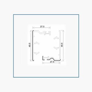 T88- FBB(I), INTERLOCK WINDOW SASH (27.5*42.5)