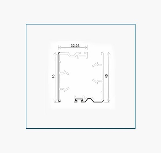 T95-FB, INTERLOCK WINDOW SASH (32.03*45)