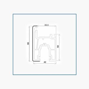 T95-S, SASH SLIDING WINDOW (42*66)