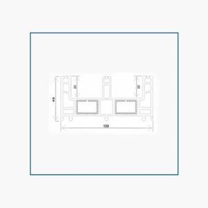 SASH MONORAIL SLIDING (36*66)
