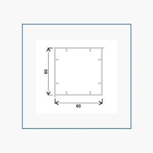 ADAPTER SQUARE POST